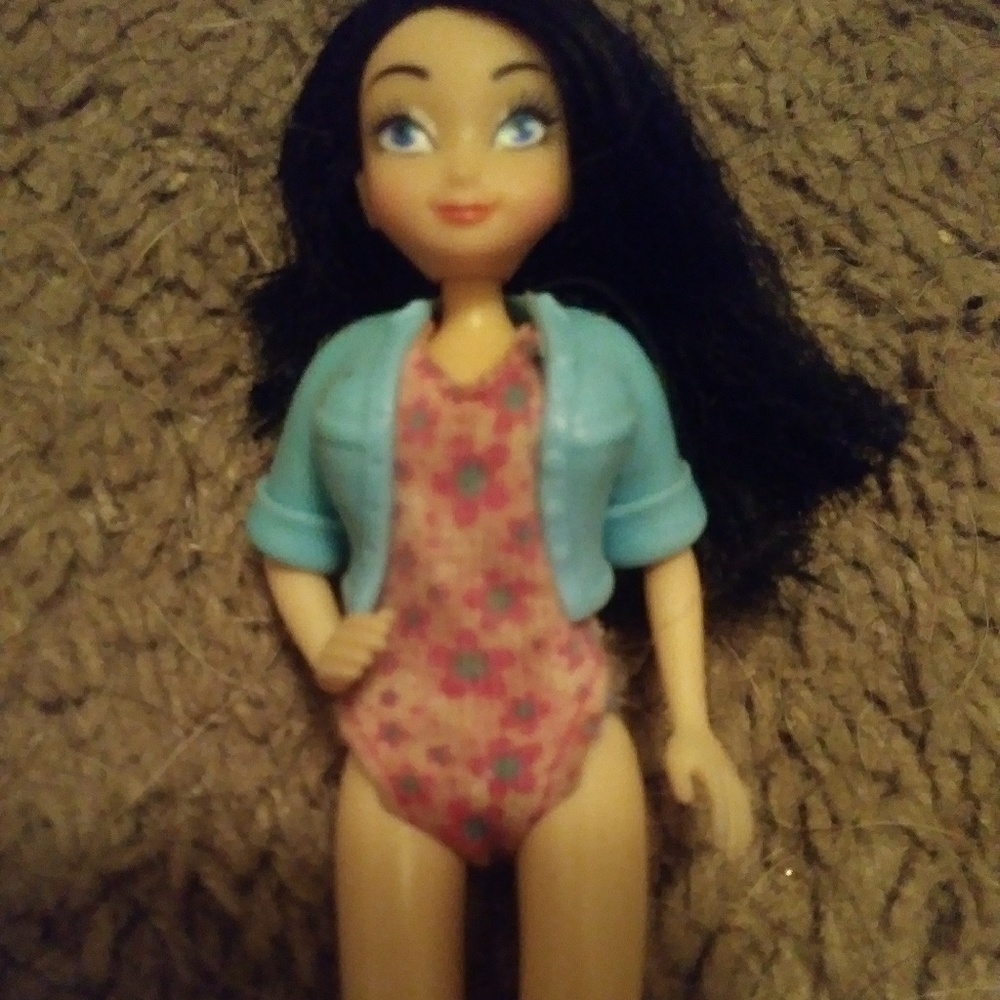Cute young Barbie doll